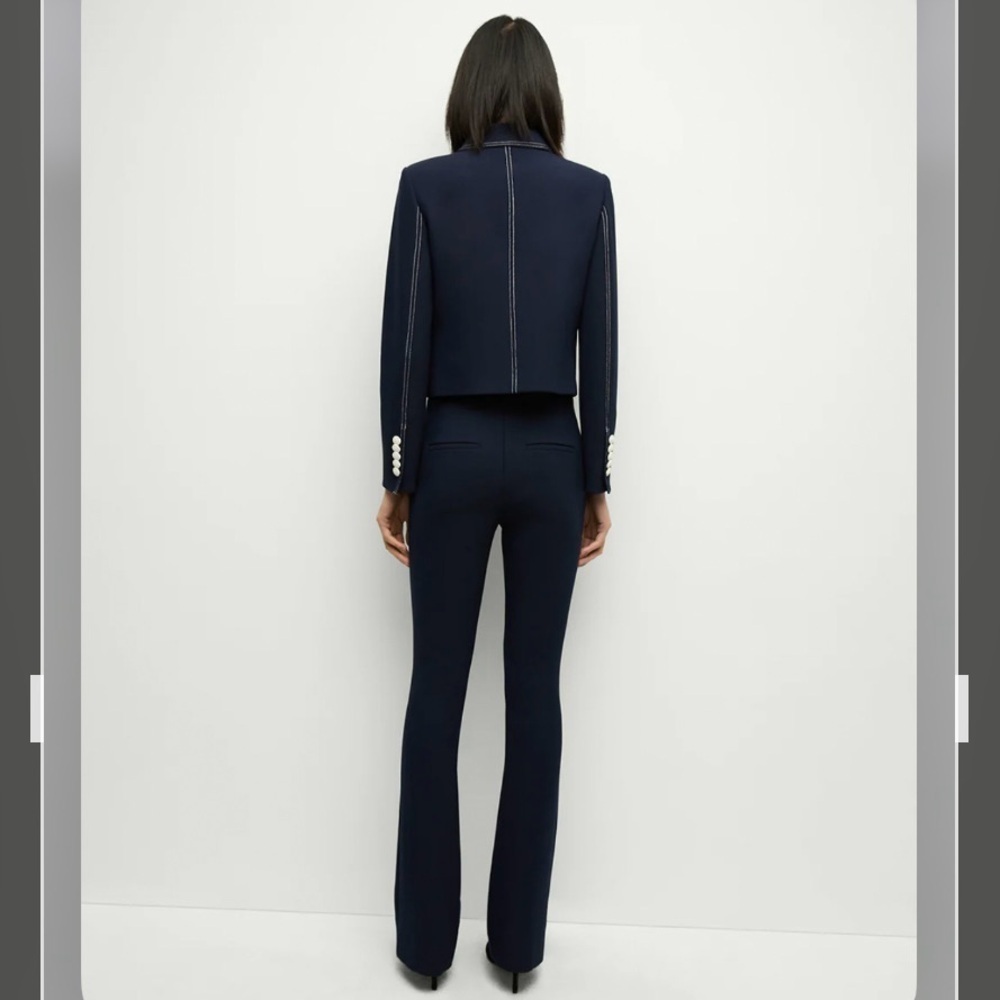 Veronica Beard Constantine Jacket in Navy Size 16 - Picture 5 of 12